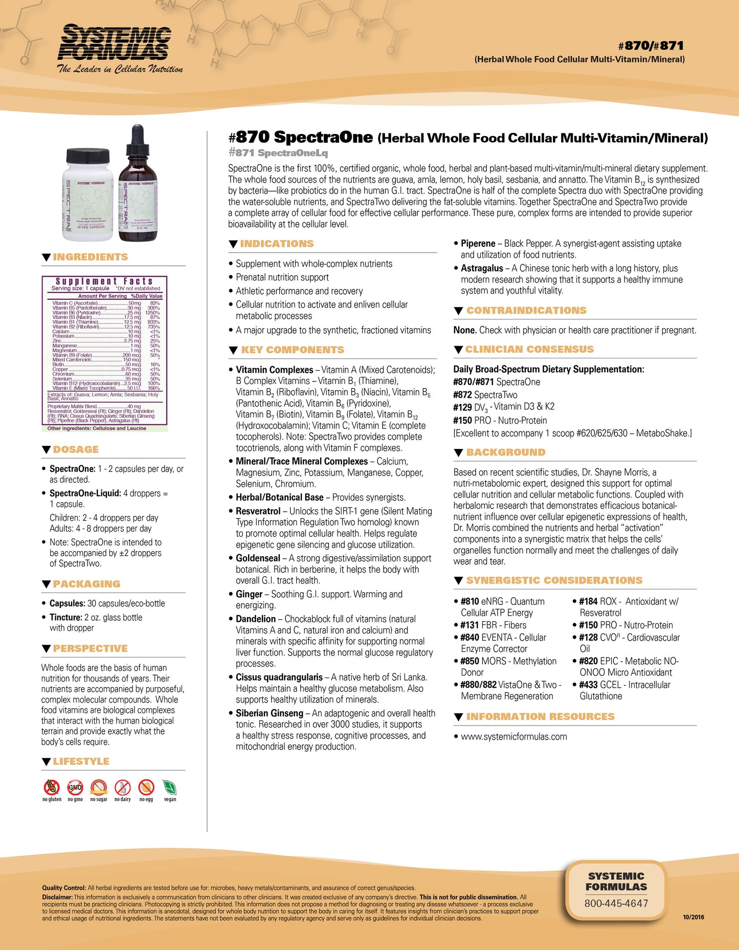 SpectraOne - Multivitamin